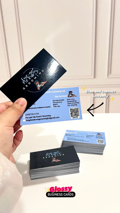 Glossy Business Cards