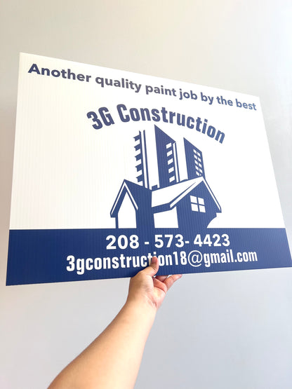 Custom Yard Signs
