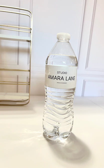 Water Bottle Labels