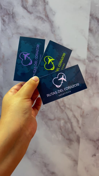 Glossy Business Cards